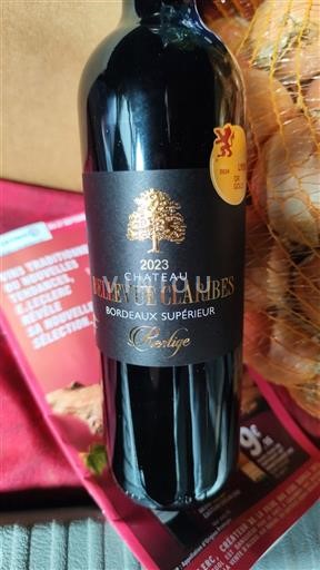 Bordeaux Bordeaux Supérieur Château Bellevue Claribes Prestige 2023