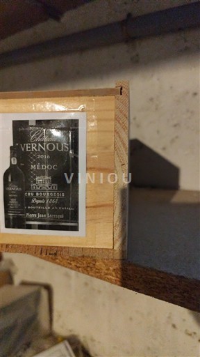 Bordeaux Médoc Château Vernous 2016
