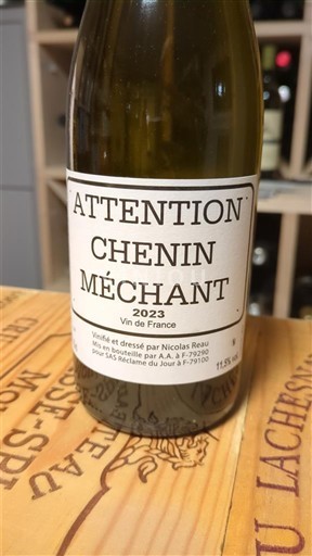Loiredalen Ospecificerad Nicolas Reau Attention Chenin Méchant 2023