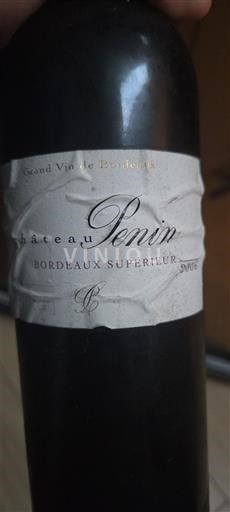 Bordeaux Bordeaux Supérieur Château Penin 2006