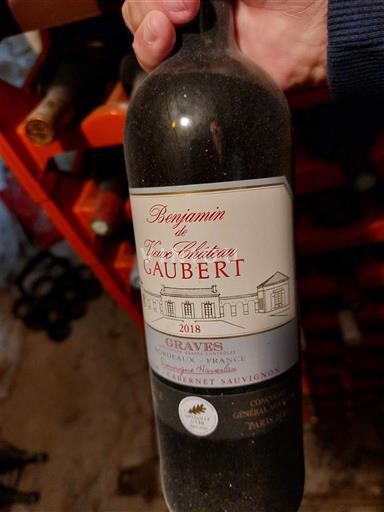Bordeaux Graves Château Vieux Gaubert Benjamin 2018