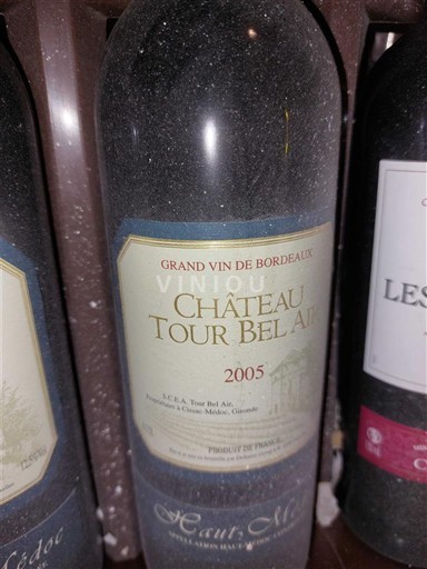 Bordeaux Haut-Médoc Château Tour Bel Air 2005