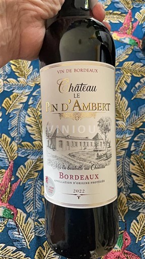 Burdeos Bordeaux Château Le Pin Ambert 2022