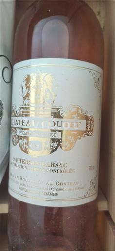 Bordeaux Barsac Château Coutet 1996