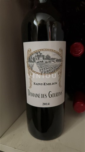 Bordeaux Saint-Émilion Domaine Des Gourdins 2014
