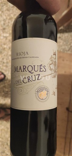 La Rioja Rioja Marqués del Cruz 2024