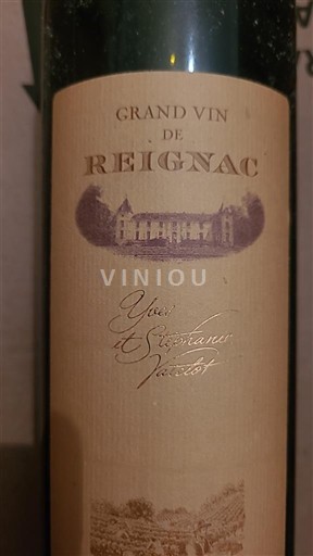 Bordeaux Bordeaux Supérieur Château Reignac Grand Vin de Reignac 2010