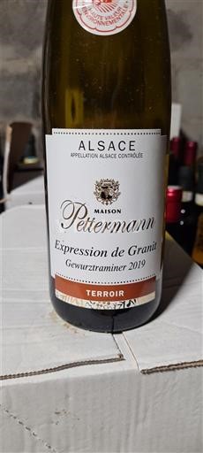 Alsacia Maison Pettermann Expression de Granit 2019