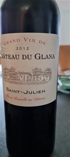Bordeaux Saint-Julien Château Glana 2012