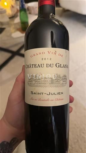Bordeaux Saint-Julien Château Glana 2012