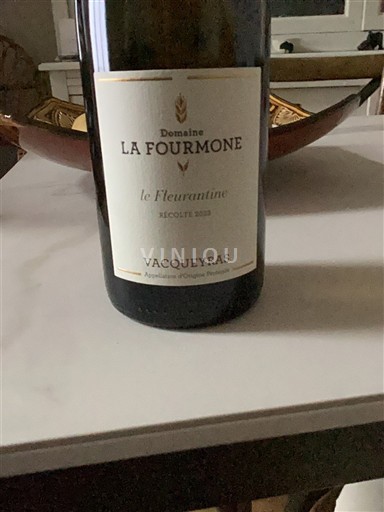 Thung lũng Rhône Vacqueyras Domaine La Fourmone Le Fleurantine 2023