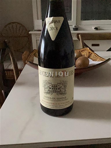 Rhônevallei Côtes-du-rhône Domaine Des Tours Réserve 2018