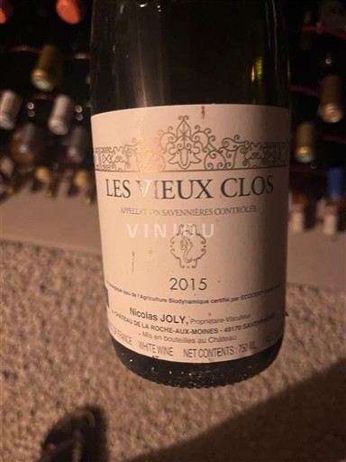 Vallée de la Loire Savennières Nicolas Joly LE VIEUX CLOS 2015