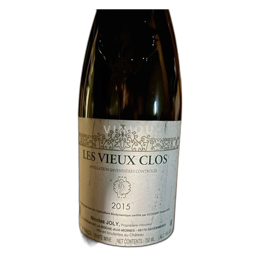 Thung lũng sông Loire Savennières Nicolas Joly LE VIEUX CLOS 2015