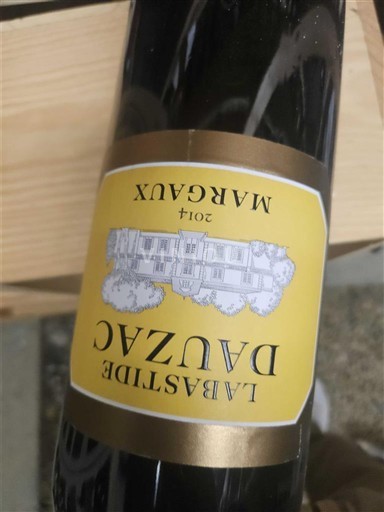 Bordeaux Margaux Labastide Dauzac 2014