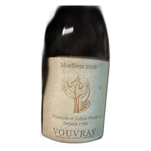 Loirevallei Vouvray JULIEN PINON VOUVRAY MOELLEUX 2018