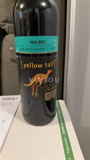 Austrália Meridional Não especificado Yellow Tail Malbec 2023