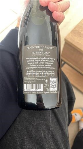 Languedoc Pic-saint-loup Seigneur de Lauret 2024