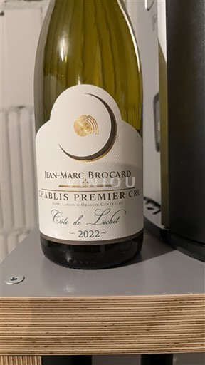 Borgonha Chablis Premier Cru Jean-Marc Brocard Côte de Léchet 2022