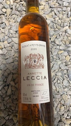 Corsica Niet gespecificeerd Annette Leccia Muscat à Petits Grains 2020