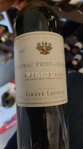 Bordeaux Saint-Émilion Château Petit-Guéraud 2002