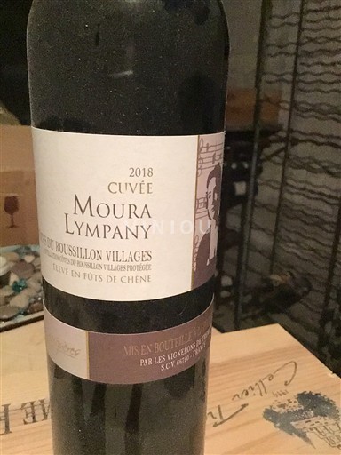 Roussillon Côtes del Roussillon Villages Les Vignerons de Tautavel Vingrau Moura Lympany 2018
