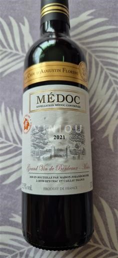 Bordeaux Médoc La Cave d’Augustin Florent 2021