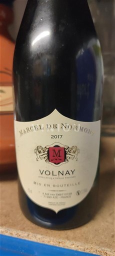 Burgundy Volnay Marcel de Normont 2017