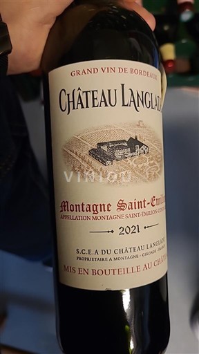Bordeaux Montagne-saint-émilion Château Langlais 2021