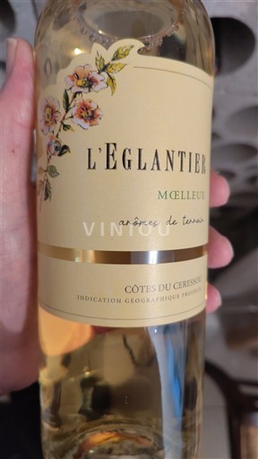 Vin Blanc moelleux L'Eglantier Non millésimé France Languedoc et Roussillon Côtes du Ceressou IGP