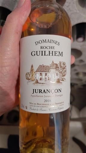 Sud-Ovest Jurançon Domaine S Roche Guilhem 2018