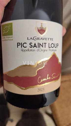 Languedoque Pic-saint-loup La Gravette Combe Sournia 2023