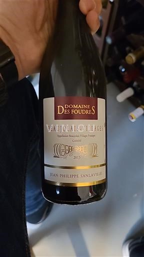 Beaujolais Beaujolais-kylät Domaine Des Foudres 2015