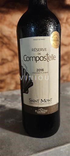 Sud-Ovest Saint-Mont Plaimont Réserve de Compostelle 2016