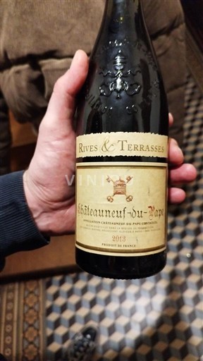 Valle del Ródano Châteauneuf-du-Pape. Rives & Terrasses 2013