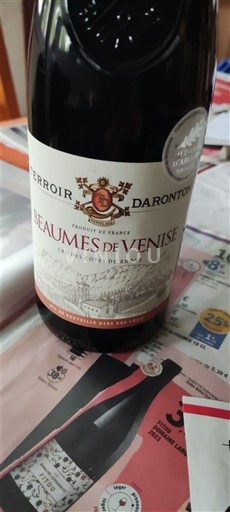 Thung lũng Rhône Beaumes de Venise Domaine Des Bernardins Terroir Daronton 2023