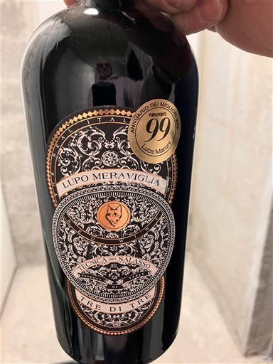 Puglia Susumaniello Salento Lupo Meraviglia Tre di Tre Non-Vintage