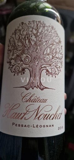 Bordéus Pessac-Léognan Château Haut-Nouchet 2016