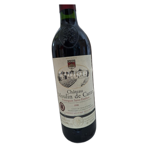 Bordeaux Puisseguin-saint-émilion Château Moulin de Curat 1998