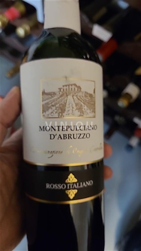 Abruzzo Montepulciano d'Abruzzo Rosso Italiano Không niên vụ