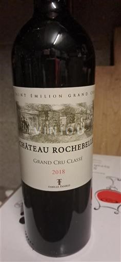 Bordeaux Saint-Émilion Grand Cru Grand Cru Classé Château Rochebelle 2018
