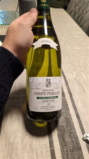 Corse Ajaccio Domaine Comte Peraldi Clémence 2023