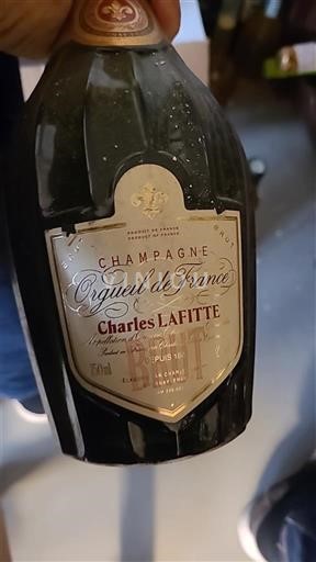 Champaña Champán Charles Lafitte Orgueil de France Sin añada