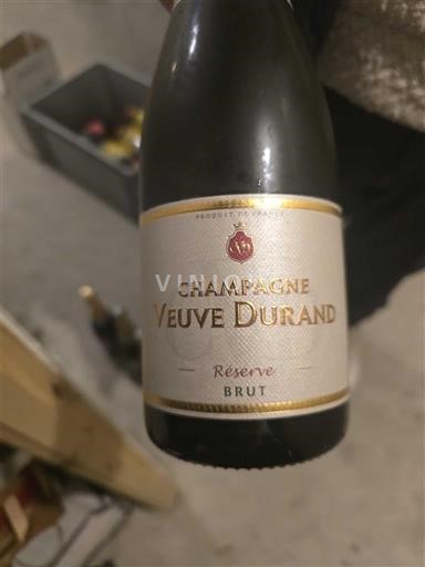 Šampanja Šampanjec Veuve Durand Réserve Neleten.