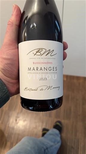 Borgonha Maranges Bertrand de Muncy Bussonnières 2023