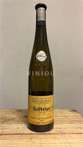 Alsace Alsace Grand Cru Grand Cru Wolfberger Pfersigberg médaille d’or mondial des vins blancs Strasbourg 2022 2019