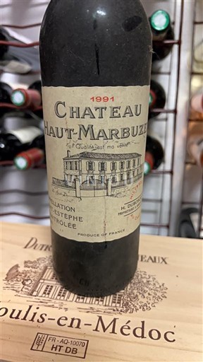 Bordéus Saint-Estèphe Château Haut-Marbuzet 1991