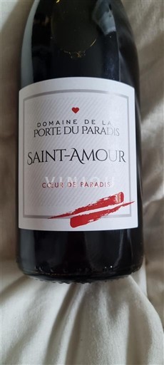 Beaujolais Saint-Amour Domaine La Porte du Paradis Cœur de Paradis 2024