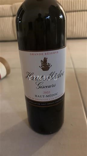 Bordeaux Haut-Médoc Giscours Grande Réserve 2022