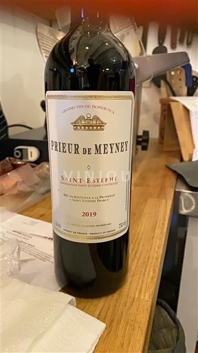 Bordéus Saint-Estèphe Prieur de Meyney 2019